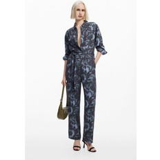 Damen - Grau Jumpsuits & Overalls Desigual Jumpsuit Sena 24WWPW25 Grau Regular Fit