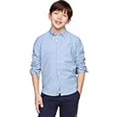 Tommy Hilfiger Skjorter Tommy Hilfiger Boys Stretch Oxford Shirt - Calm Blue