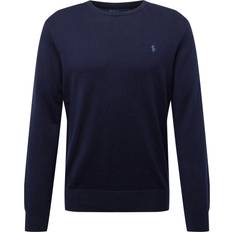 Polo Sweatere Polo Ralph Lauren Cotton Cashmere Crewneck Sweater - Navy