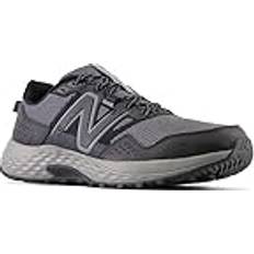 New Balance Men's 410 V8 Wide Width Trail Running Sneakers from Finish Line Black, Phantom Gray Black/Phantom Gray (9W)