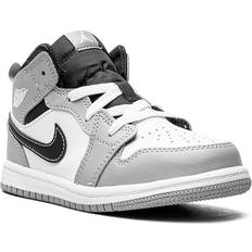 Jordan 1 Mid Sneakers - Light Smoke Grey