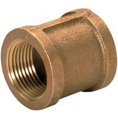 Plumbing 4506879 0.37 x 0.37 in. FPT Dia. Brass Compression Coupling- pack of 5