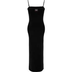 Acne Studios Klänningar Acne Studios Klänning Metal-Logo Strap Dress Svart