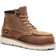 Men Boots Timberland Timberland PRO Men's 6" Gridworks Wedge Boots Brown