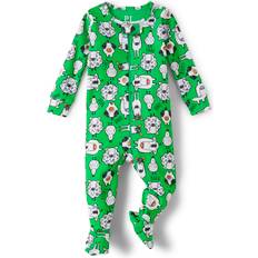 The Children's Place 1-3M Nightwear The Children's Place Unisex Baby And Toddler Farm Animal Snug Fit Cotton One Piece Pajamas 18-24 Rolling Hills