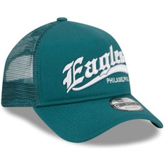 Philadelphia Eagles Caps New Era Men's Midnight Green Philadelphia Eagles Caliber Trucker 9FORTY Adjustable Hat