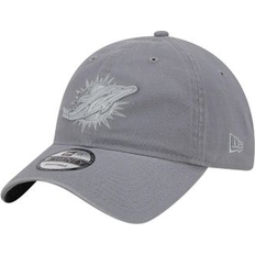 Miami Dolphins Caps New Era Men's Gray Miami Dolphins Color Pack 9TWENTY Adjustable Hat Gray