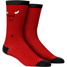 Clothing Rock Em Socks Men's Rock Em Socks Chicago Bulls Herringbone Dress Socks Multi (L/XL)