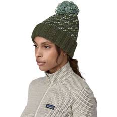 Patagonia Accessoarer Patagonia Snowbelle Beanie - Mössa Fisherman Stitch Pine Needle - Green