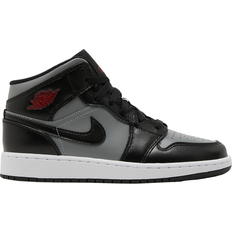 Jordan Mid Shadow Red Sporty Sneakers - Red