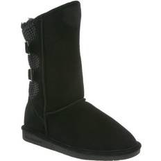 Wool Boots Bearpaw Womens Boshie Boot Classic Suede - Black