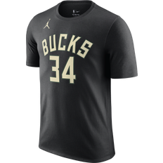 NBA T-shirts Jordan Milwaukee Bucks Statement Edition NBA-T-Shirt für Herren Schwarz