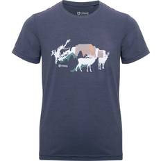 Urberg Juniors' Printed Tree Tee Blue Nights, 110/116