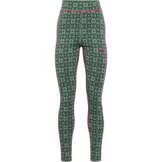 Donna - Verde Pantaloni Termici Kari Traa Donna Leggings a vita alta Rose High Waist - Verde