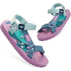 girls stitch sandals summer shoes beach holiday childrens