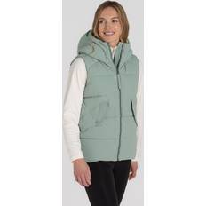 Craghoppers Women Vests Craghoppers Women's Andes Waterproof Hooded Vest Pale Pistachio Green