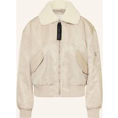 Calvin Klein Dam Jackor Calvin Klein Sateen Aviator Jacket Grey