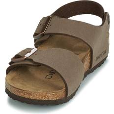 Nubuck Children's Shoes Birkenstock Kids New York Sandals - Brown