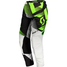 Green Motorcycle Pants Scott 350 Dirt Motocross Pants - Black/Green