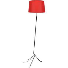 Red Floor Lamps Brayden Studio Hilson - Red (160 cm H x 40 cm W x 40 cm D) Floor Lamp