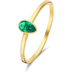 Goud Ringen Isabel Bernard Baguette Ring - Gold