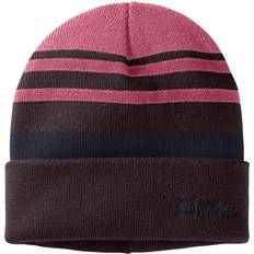 Mützen Jack Wolfskin Mütze, Kid's Stripynit Beanie, Pink