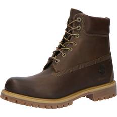 Timberland Man Enkellaarzen Timberland Premium 6-Inch Veterboots - Donkerbruin