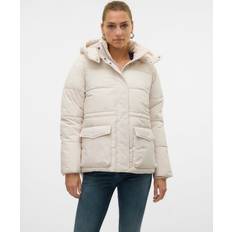 Beige - Dame Jakker Vero Moda Jakke vmDiana Jacket Beige