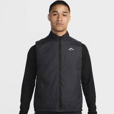 Nike Herre Vester Nike Trail PrimaLoft Therma-FIT løpevest til herre Svart