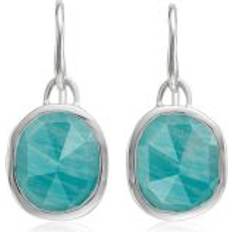 Amazonite Bijoux Monica Vinader Siren Wire Earrings Amazonite