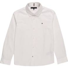 Red Shirts Tommy Hilfiger Boys Stretch Oxford Shirt - White