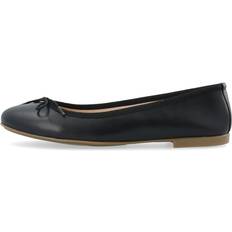 Ballerinaskor Bianco Biamadison Ballerina Smooth Leather Dam - Black