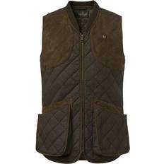 Chevalier Liivit Chevalier Vintage Shooting Vest - Leather Brown