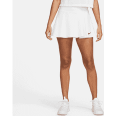 Blanc Jupes Jupe À volants NikeCourt Dri-FIT Victory pour femme - Blanc