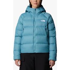 Turquoise Outerwear The North Face Hyalite Down Insulated Hooded Jacket, Algae Blue