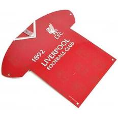 Liverpool FC Prodotti per tifosi sportivi Liverpool FC LOGO CREST METAL SHIRT SHAPED SIGN x cms