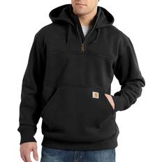 Carhartt Heavyweight Quarter-Zip Sweatshirt Hoodie M, black