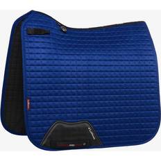 Blue Saddle Pads LeMieux LeMieux Suede Luxury Dressage Saddle Pad, Bonnie Blue