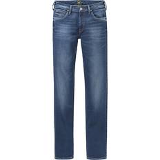 Lee Vrouw Spijkerbroeken Lee Marion Straight Jeans - Blauw