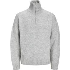 Jack & Jones Blusen Jack & Jones Einfarbig Viertel-reißverschluss