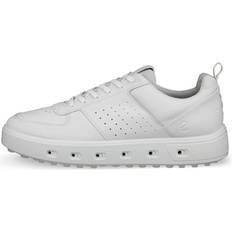 ecco Golf Street 720 Chaussure de Golf en Cuir - Blanc