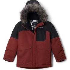 XXS Giubbotti Columbia Kid's Nordic Strider II Parka Jacket - Spice/Black