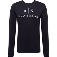 Armani Exchange Tøj Armani Exchange Bluser And T-Shirts - Navy/Hvid