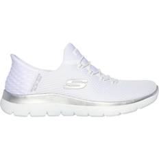 Skechers Slip In Summits Womens Wide Fit Trainers - White