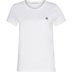 Calvin Klein Jeans CK Embroidery Slim Tee YAF Bright White