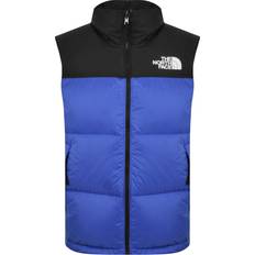 Gilets The North Face 1996 Nuptse Down Gilet - Bleu Roi/Noir/Blanc