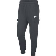 Nike Men's Sportswear Club Fleece Cargo Pants, XLT, Black/Black/White