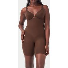 Braun Mieder Spanx Everyday High Waisted Naadloze Short - Donkerbruin