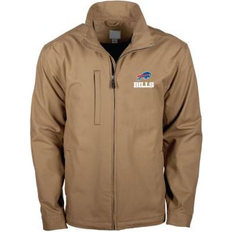 Dunbrooke Men's Tan Buffalo Bills Journey Workwear Tri-Blend Full-Zip Jacket Tan