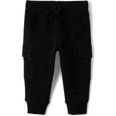 9-12M - Boys Pants Children's Clothing The Children's Place Boys Microfleece Sweatpants Black